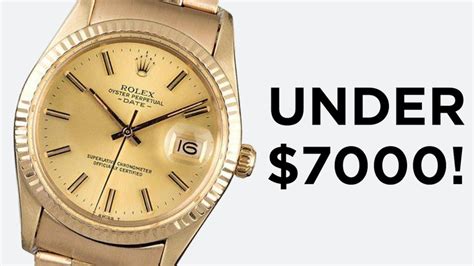 how much is the cheapest gold rolex|cheapest genuine Rolex.